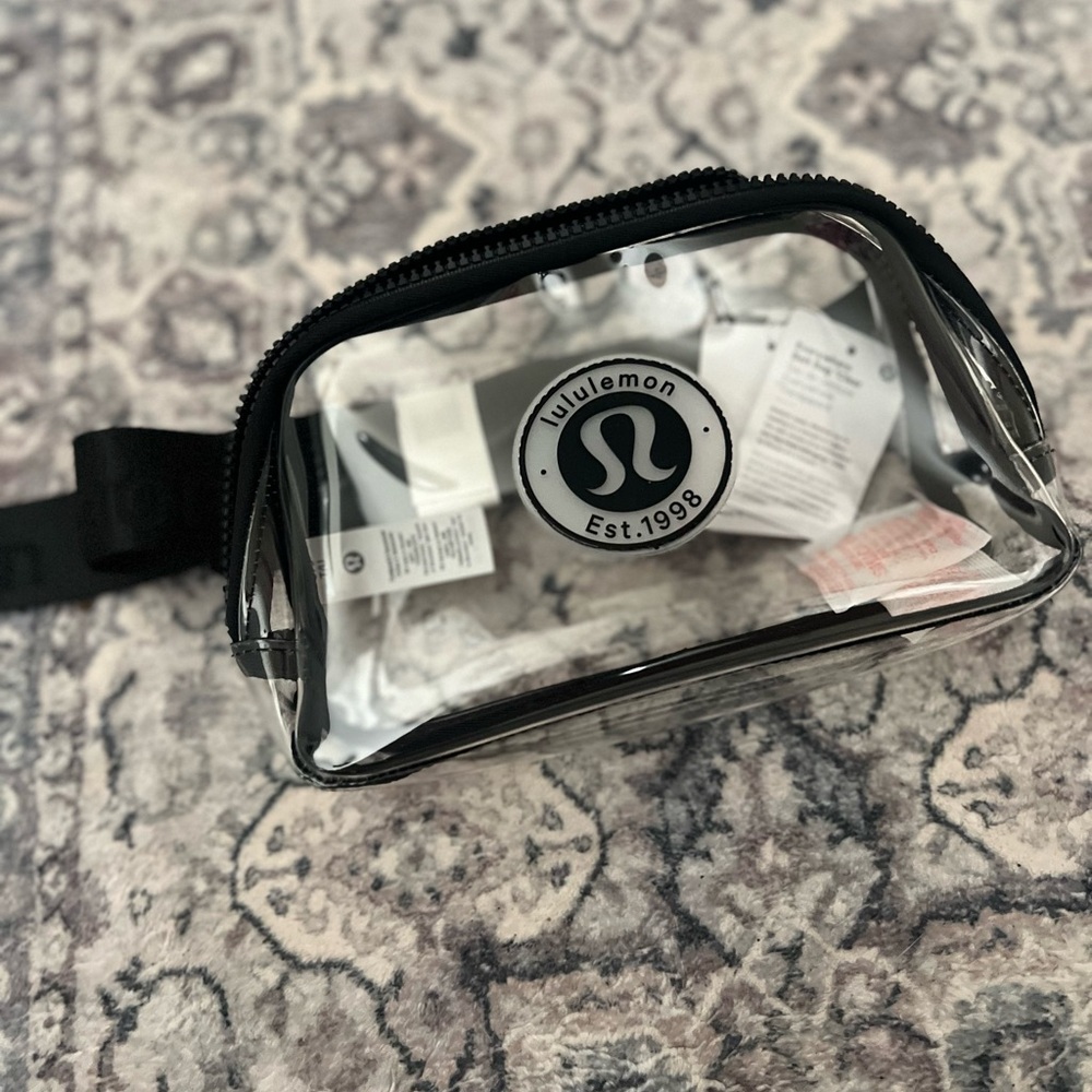 Lululemon clear belt bag - NWT